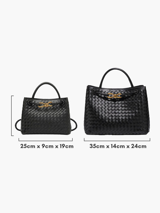 Heidi-Mode | Gewebte Tasche mit Griff