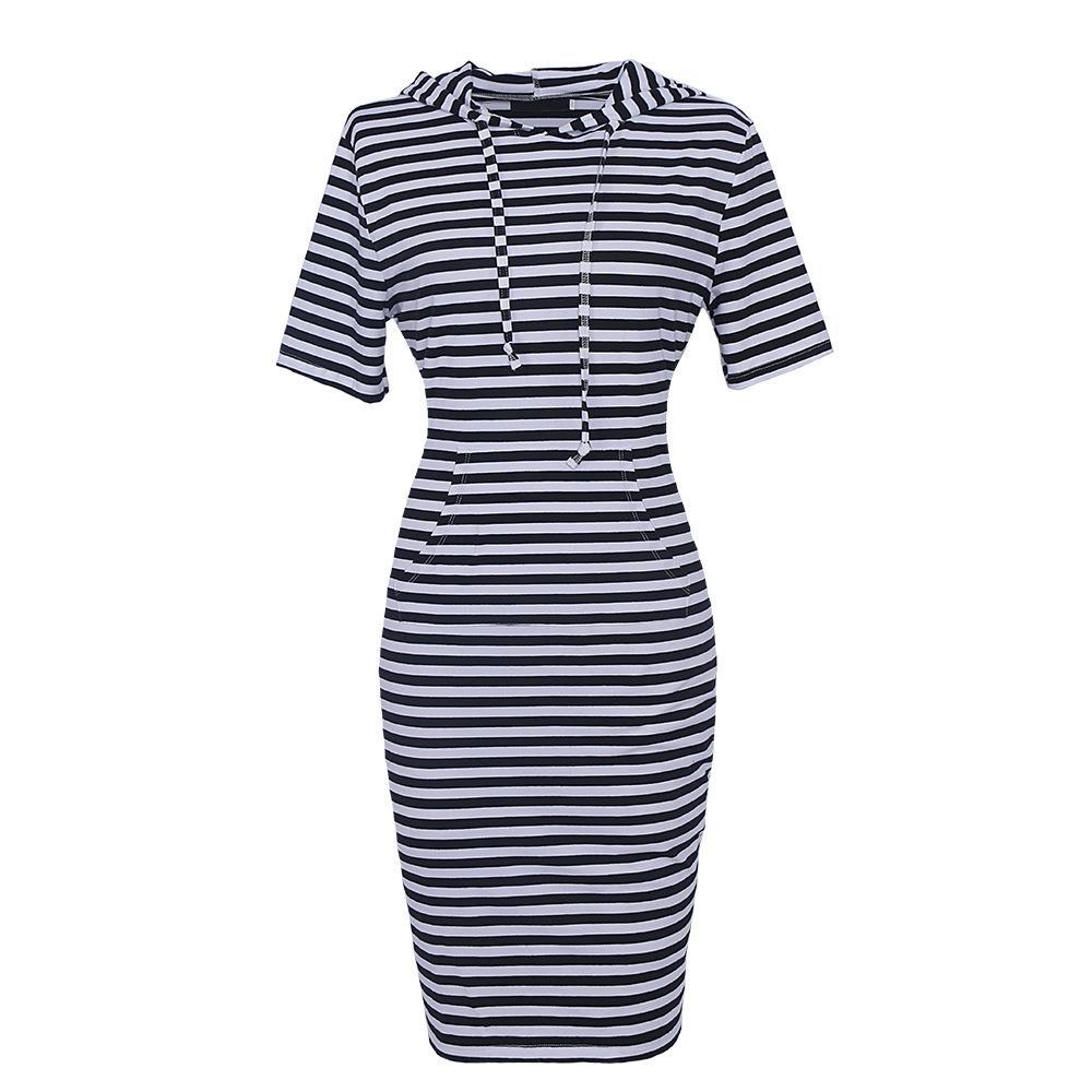 Heidi-Mode | Sportliches Hoodie-Kleid mit Kordelzug