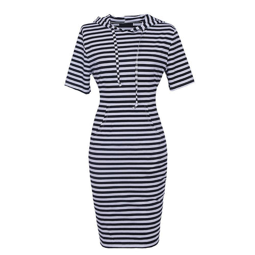 Heidi-Mode | Sportliches Hoodie-Kleid mit Kordelzug