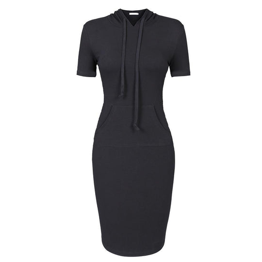 Heidi-Mode | Sportliches Hoodie-Kleid mit Kordelzug