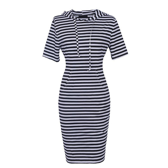 Heidi-Mode | Sportliches Hoodie-Kleid mit Kordelzug