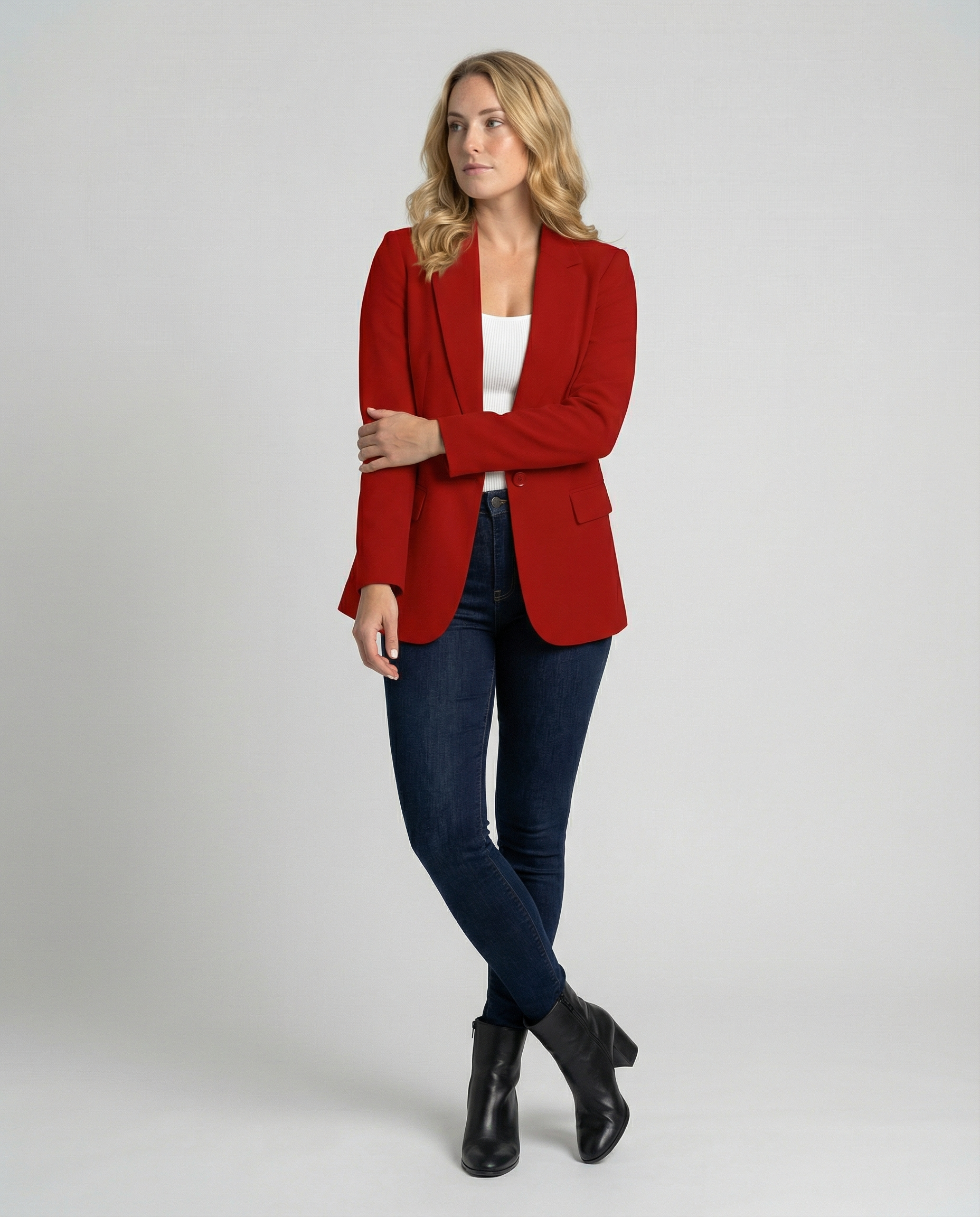 Damen Eleganter Blazer mit Perfekter Passform & Vielseitigem Stil | Heidi-Mode