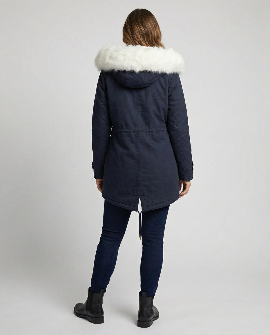 Warme Damen Winterjacke Mittellang | Heidi-Mode