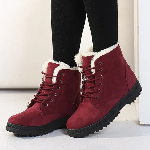 Heidi-Mode | Stylische gefütterte Stiefeletten für Damen – Bequem & Warm für den Winter