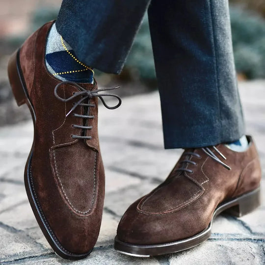 Suede Oxfords Schoenen