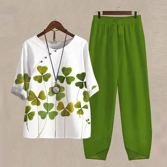 Heidi-Mode | Modern Bedrucktes Outfit