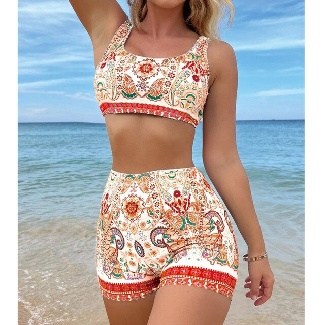 Tankini-Sets mit Sommermotiven