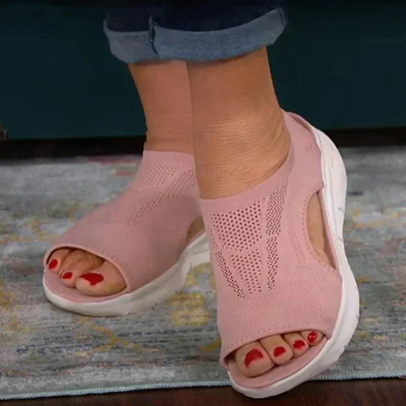 Heidi-Mode | Weiche Orthopädische Bequeme Sandalen