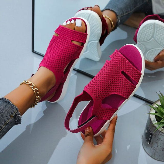 Heidi-Mode | Orthopädische Sandalen mit Offenem Zeh