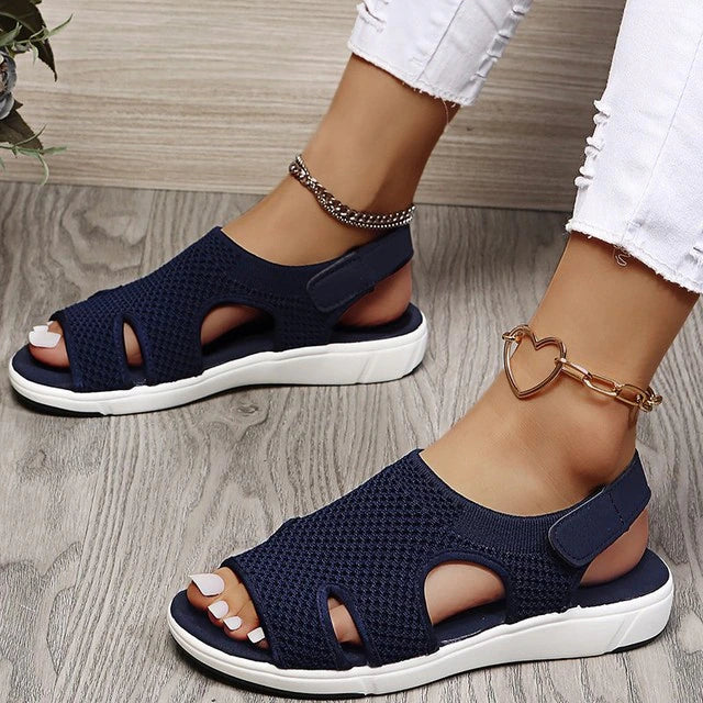 Heidi-Mode | Orthopädische Sandalen mit Offenem Zeh