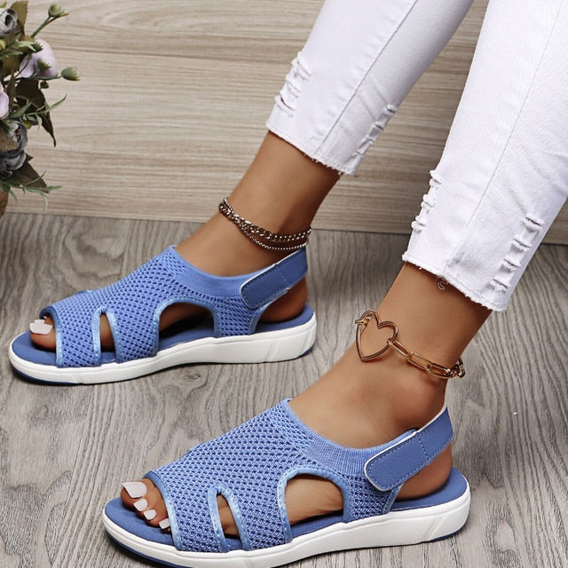 Heidi-Mode | Orthopädische Sandalen mit Offenem Zeh