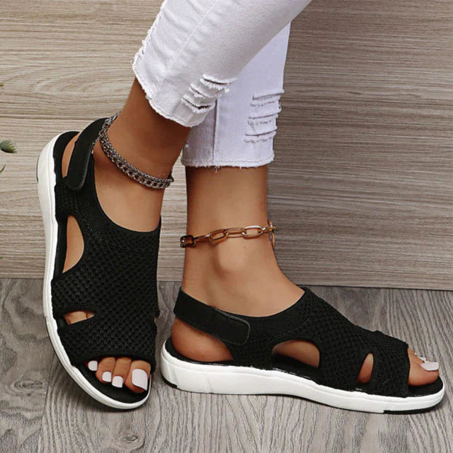 Heidi-Mode | Orthopädische Sandalen mit Offenem Zeh