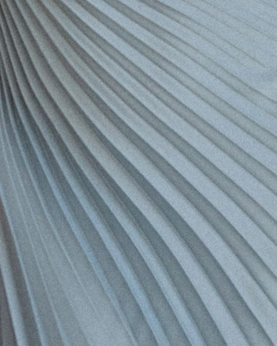 Heidi-Mode | Satin-Optik Ein-Schulter Faltenkleid