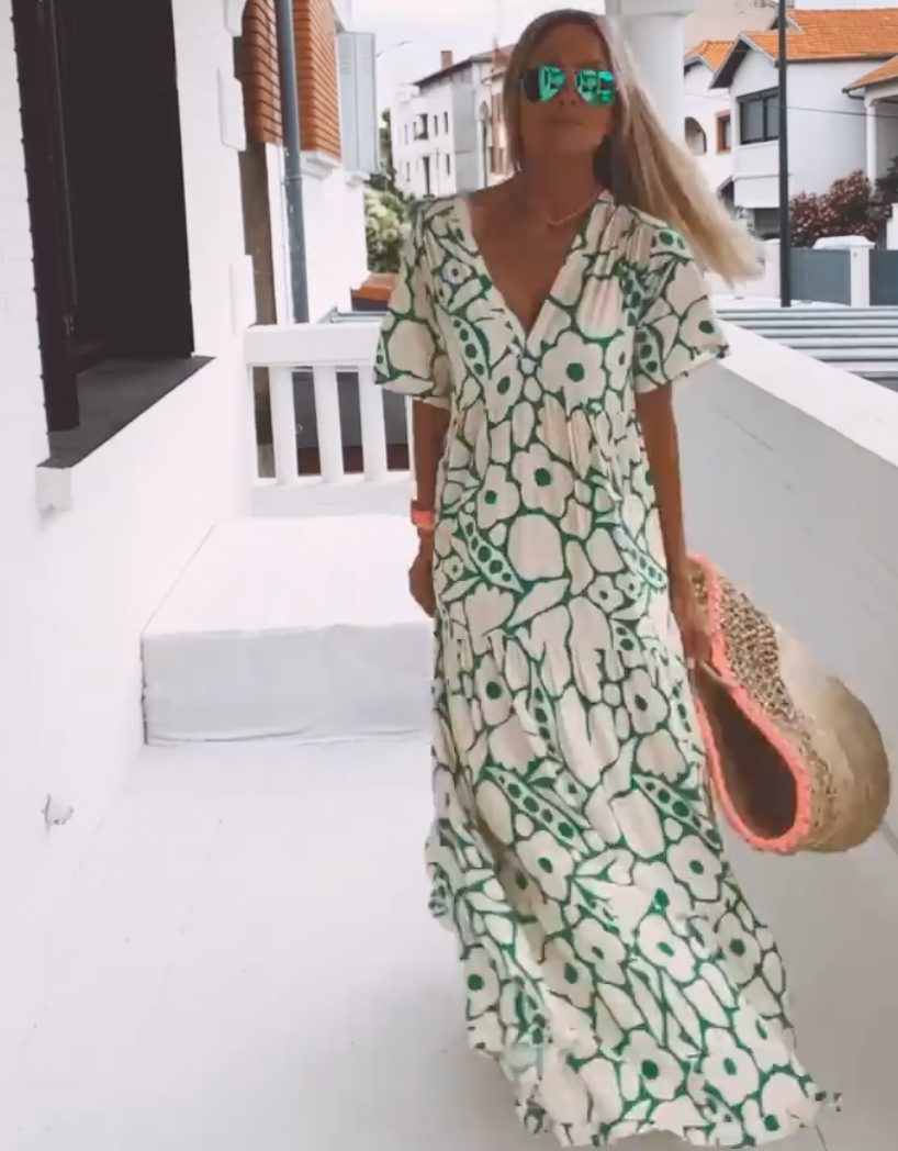 Langes Sommerkleid für Damen