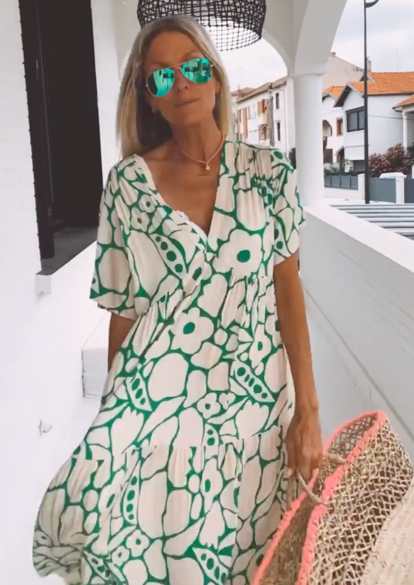 Langes Sommerkleid für Damen