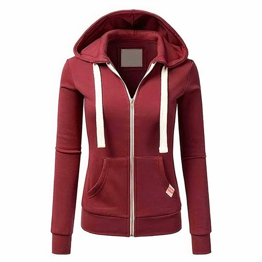 Heidi-Mode | Hoodie mit Reißverschluss und Kapuze
