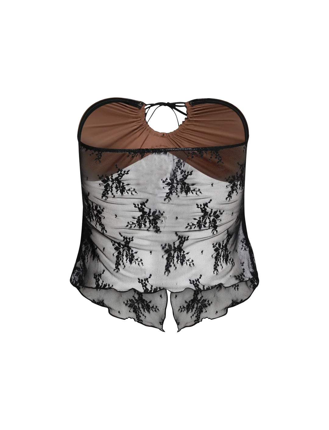 Heidi-Mode | Elegante Durchsichtige Bluse mit Rock