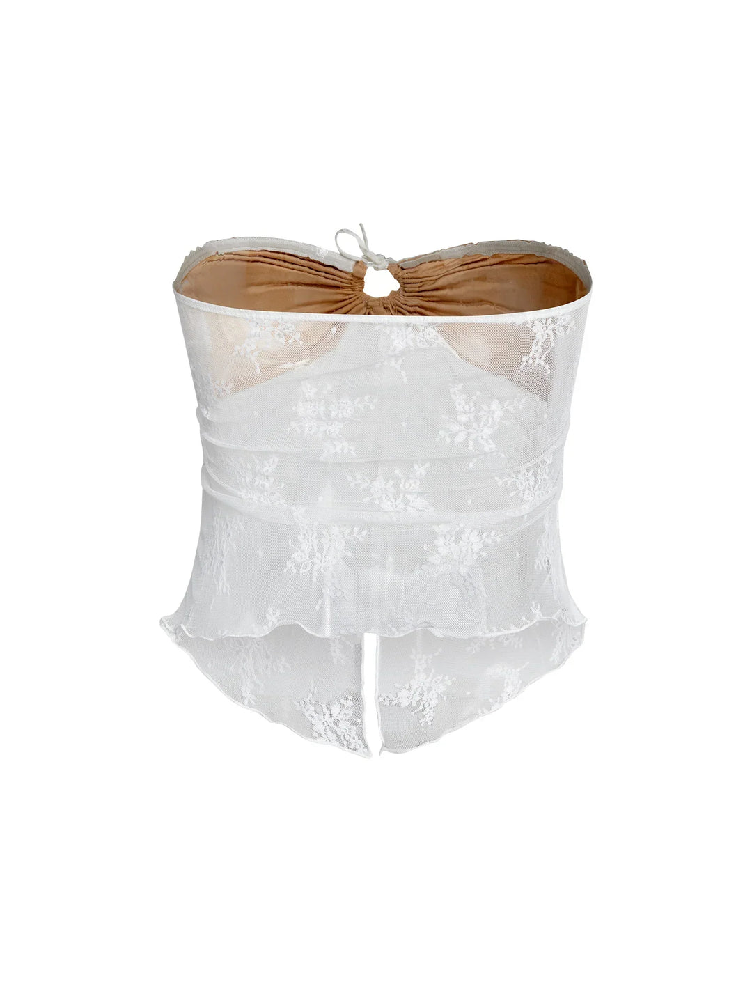 Heidi-Mode | Elegante Durchsichtige Bluse mit Rock