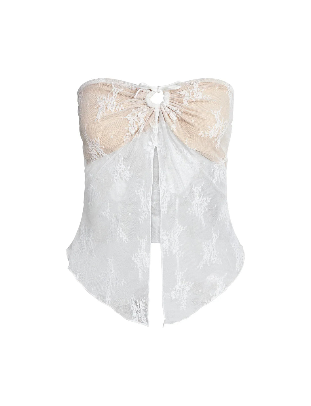 Heidi-Mode | Elegante Durchsichtige Bluse mit Rock