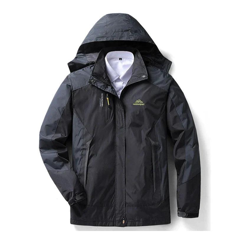 Heidi-Mode | 3-in-1 wasserdichte Regenjacke mit Kapuze für Damen