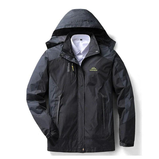 Heidi-Mode | 3-in-1 wasserdichte Regenjacke mit Kapuze für Damen