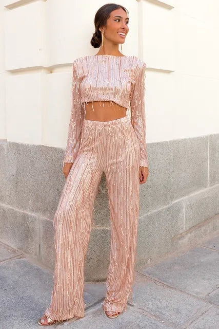 Heidi-Mode | Croptop Housupuku Set