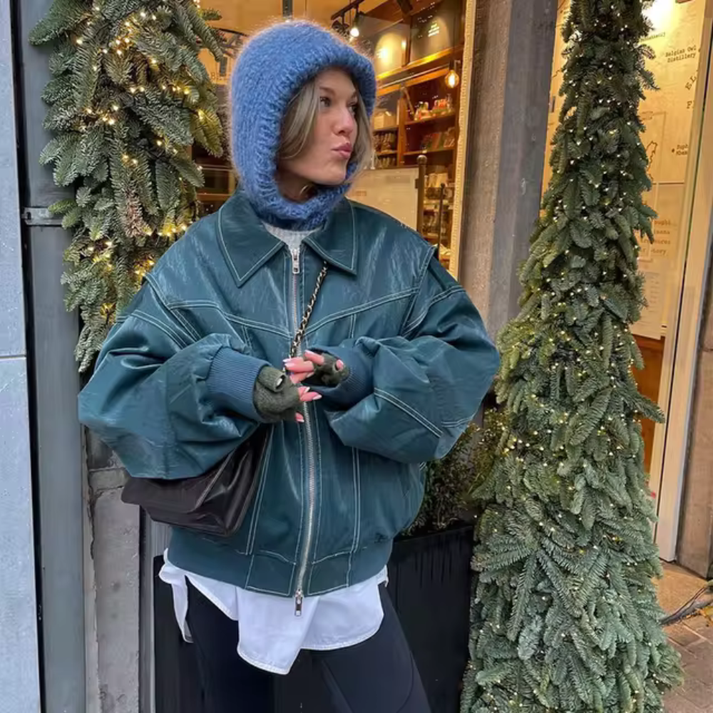 Heidi-Mode | Große Jacke mit Reißverschluss