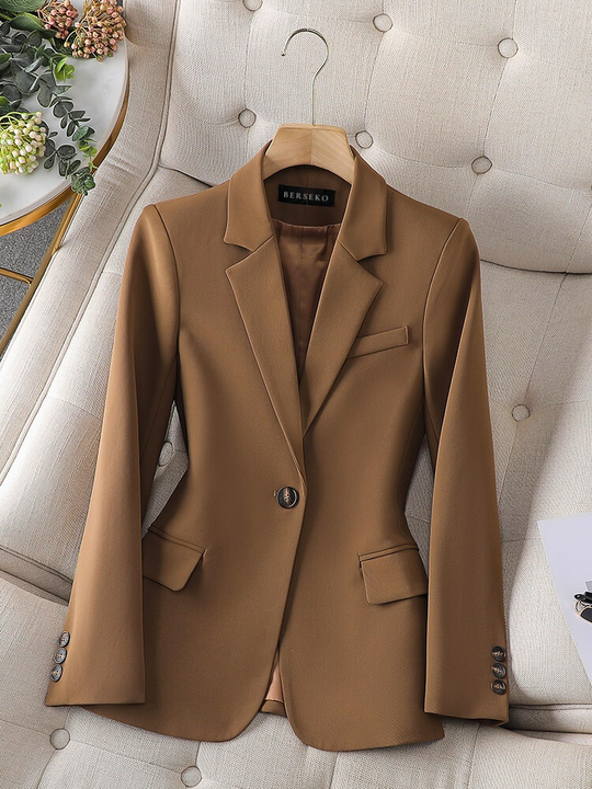 Heidi-Mode | Elegante Blaue Jacke für Damen