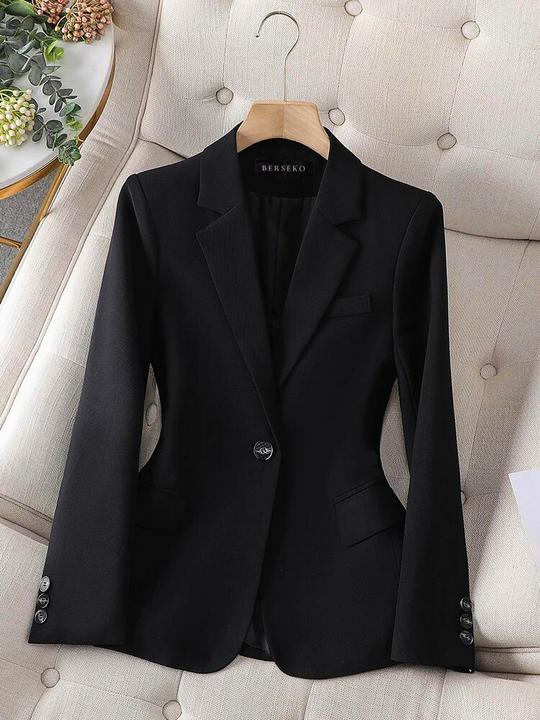 Heidi-Mode | Elegante Blaue Jacke für Damen