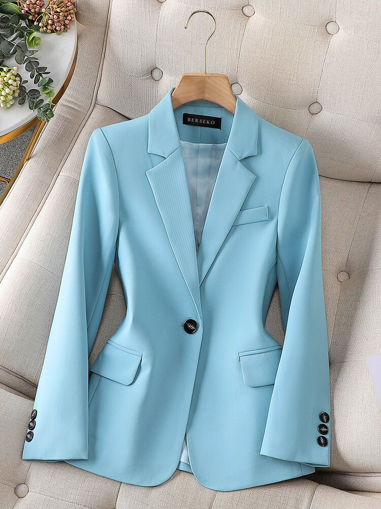 Heidi-Mode | Elegante Blaue Jacke für Damen