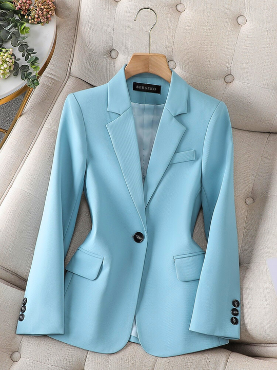 Heidi-Mode | Elegante Blaue Jacke für Damen