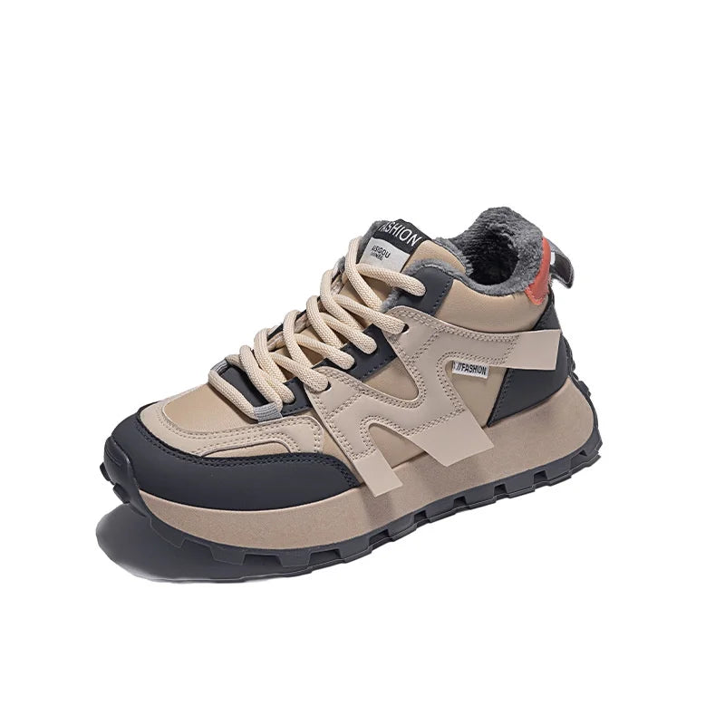 Heidi-Mode | Gedämpfte Sohle Stiefeletten für Frauen – Warm & Stylisch für den Winter