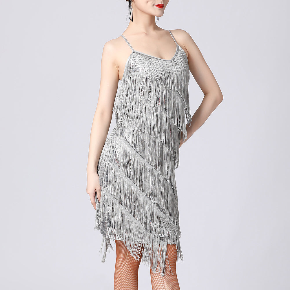 Heidi-Mode | Fransen Kleid mit Tanzenden Bewegungen