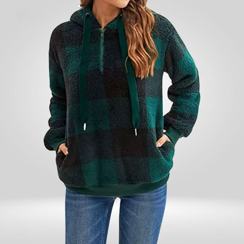 Heidi-Mode | Herbst Fleece Weste mit Reißverschluss