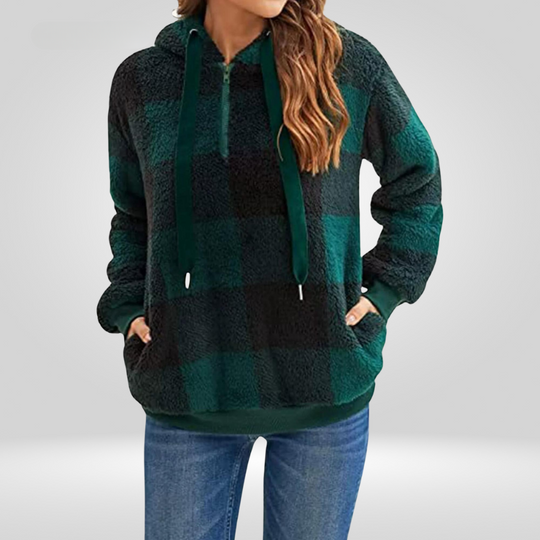 Heidi-Mode | Herbst Fleece Weste mit Reißverschluss