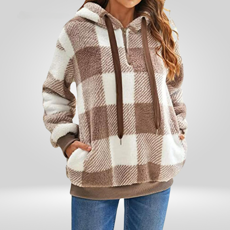Heidi-Mode | Herbst Fleece Weste mit Reißverschluss