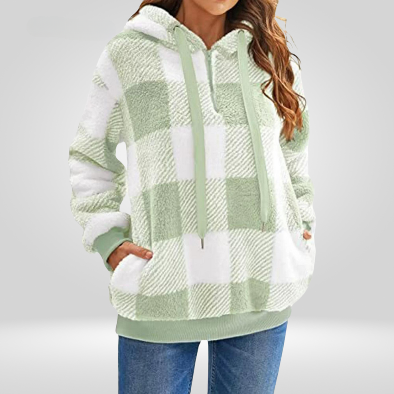 Heidi-Mode | Herbst Fleece Weste mit Reißverschluss