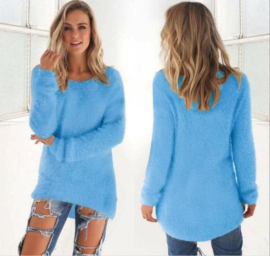 Heidi - Langer Pullover mit modischem Stil