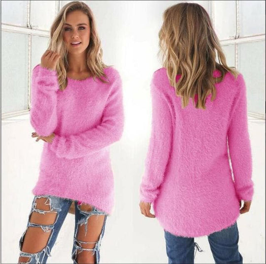 Heidi - Langer Pullover mit modischem Stil