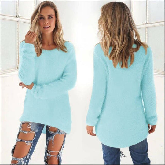 Heidi - Langer Pullover mit modischem Stil