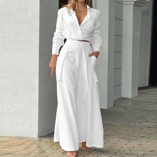 Heidi-Mode - Stylisches Top und Hosen Set für Frauen