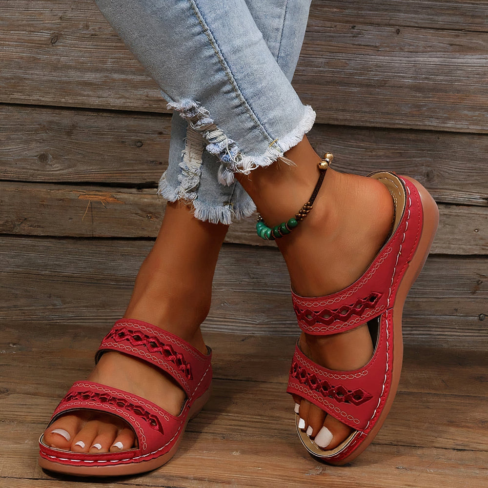 Heidi-Mode | Ausgehöhlte Sommerschuhe