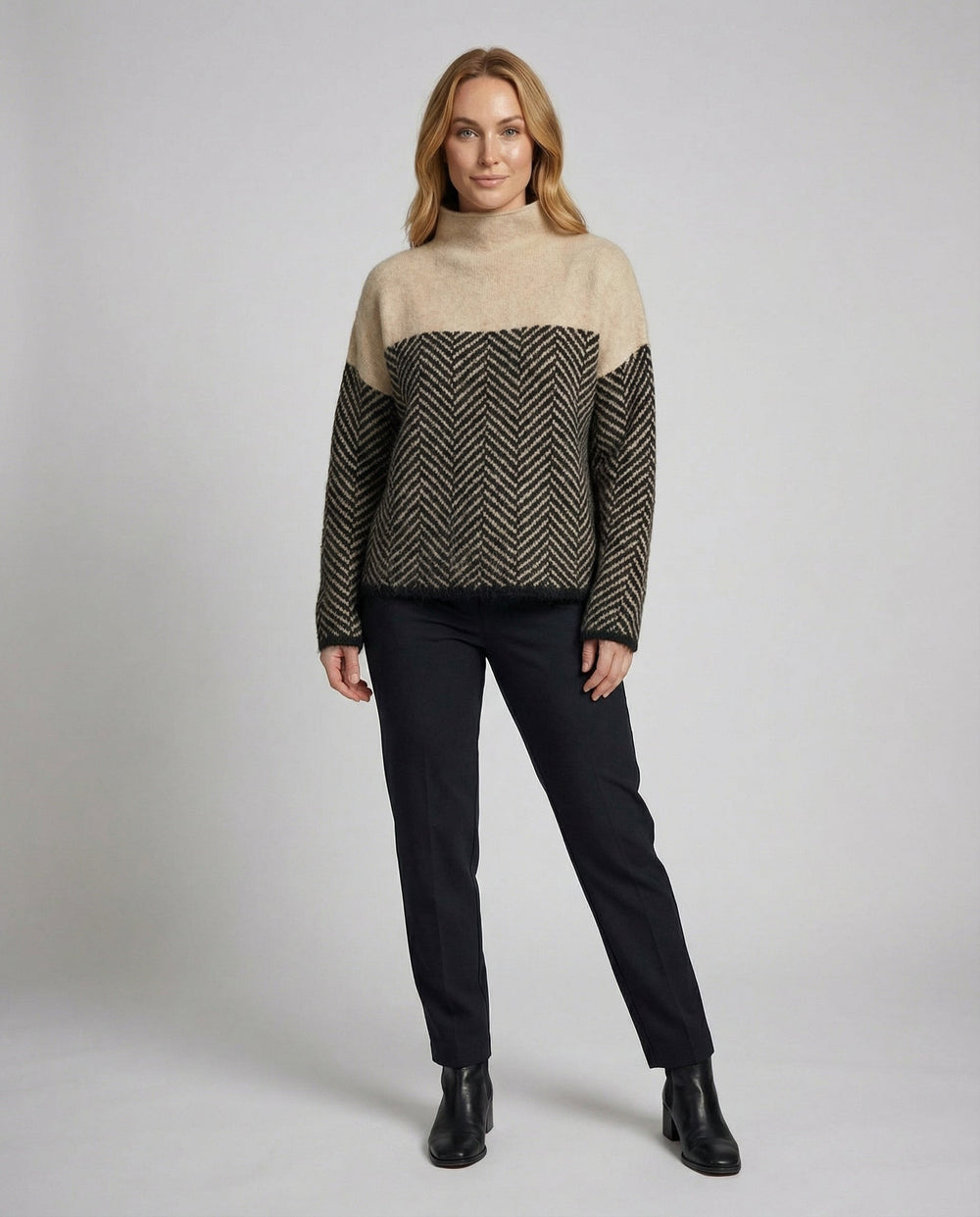 Weicher Elegante Rollkragenpullover | Heidi-Mode