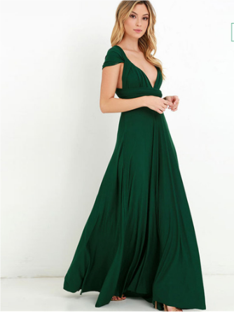 Heidi-Mode | Maxi Wickelkleid für Damen Elegant & Komfortabel