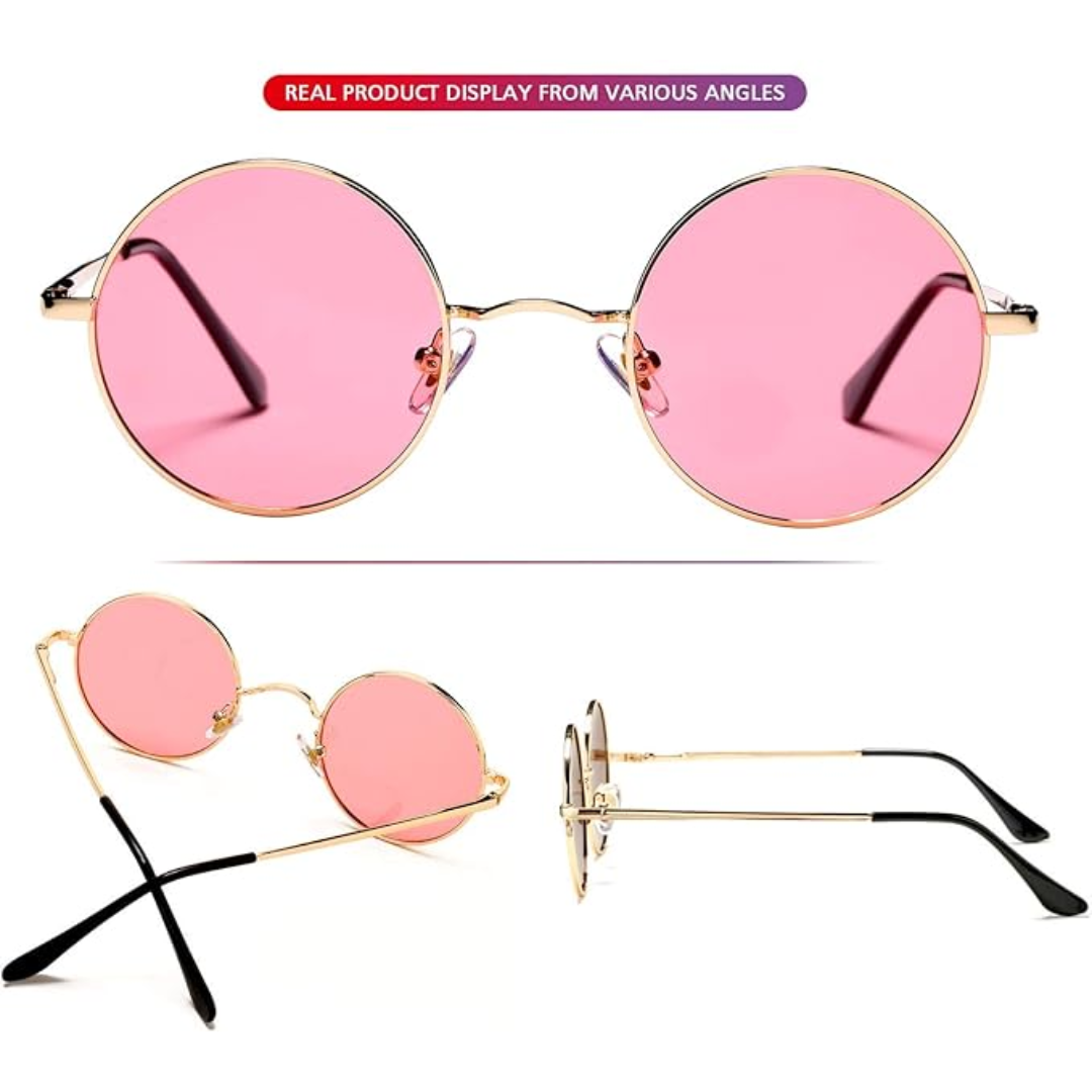 Heidi-Mode | Runde Polarisierte Sonnenbrille