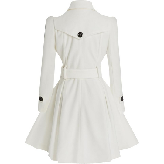 Heidi-Mode | Wol Peacoat mit Gürtel