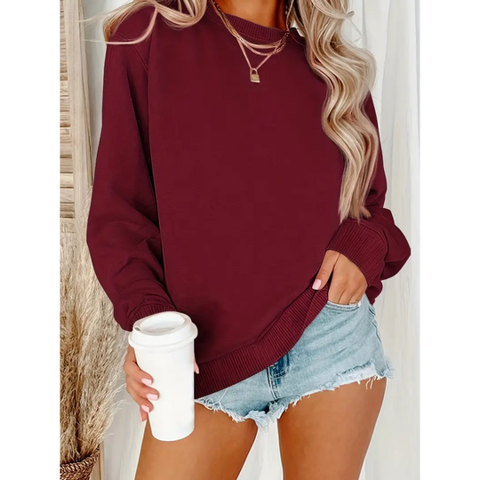 Heidi-Mode | Pulli mit Langen Ärmeln für Frauen Ideal für Den Winter