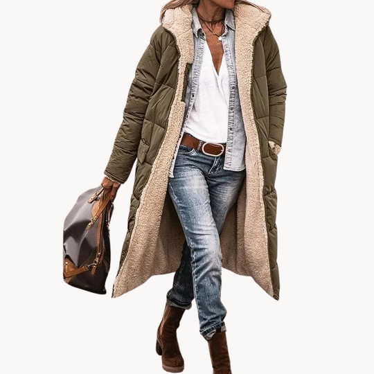 Heidi-Mode | Kuschelige Wärme & Zeitlose Eleganz Damen Trenchcoat