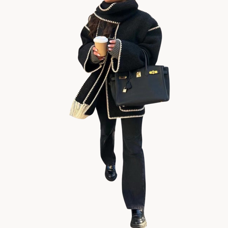 Heidi-Mode | Bequemes Design Damen Mantel Jacke