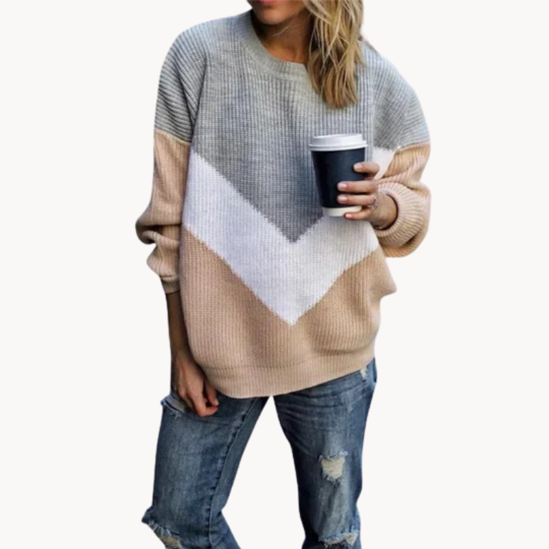 Heidi-Mode | Übergröße Trendy Comfort Damenpullover